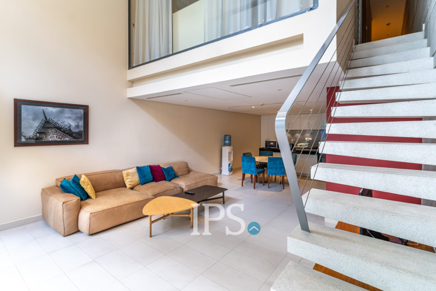 Duplex 2 Bedroom Serviced Condo For Rent - Condo 240, Chakto Mukh, Phnom Penh