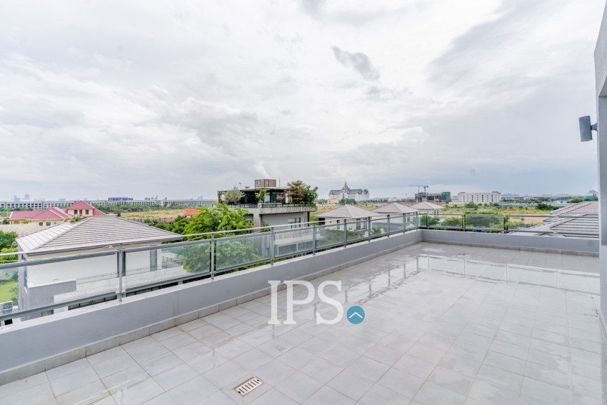 5 Bedroom Villa For Rent - Russey Keo, Phnom Penh