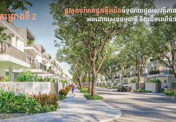 3 Bedroom Kon Kat Laor V2 Villa For Sale - Chankiri, Praek Kampues, Phnom Penh thumbnail
