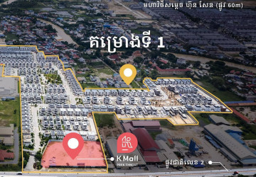 3 Bedroom Kon Kat Laor V2 Villa For Sale - Chankiri, Praek Kampues, Phnom Penh thumbnail