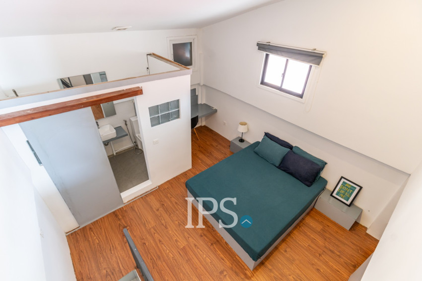 Renovated Loft 3 Bedroom Apartment For Rent - Phsar Thmei 3, Phnom Penh