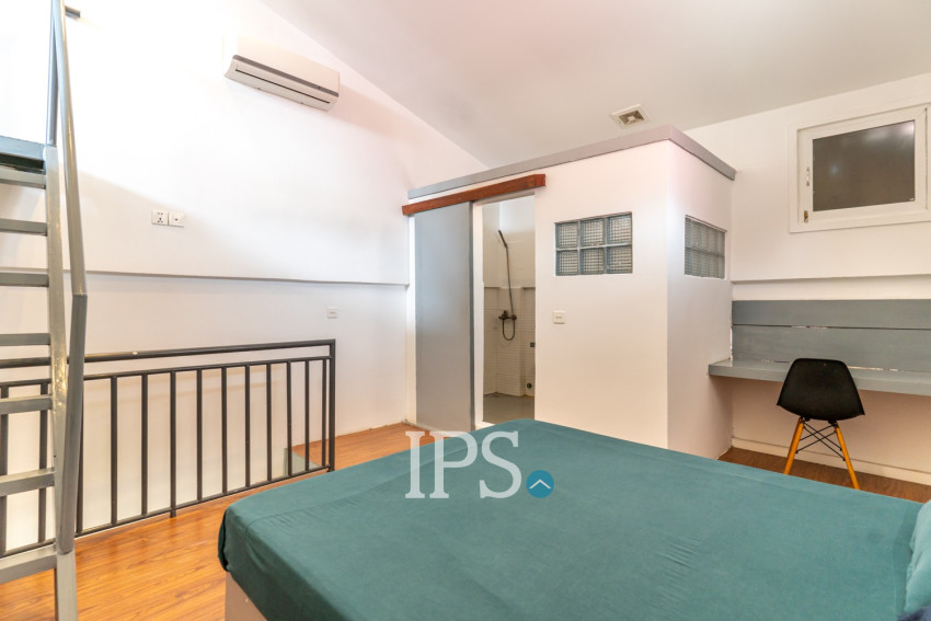 Renovated Loft 3 Bedroom Apartment For Rent - Phsar Thmei 3, Phnom Penh