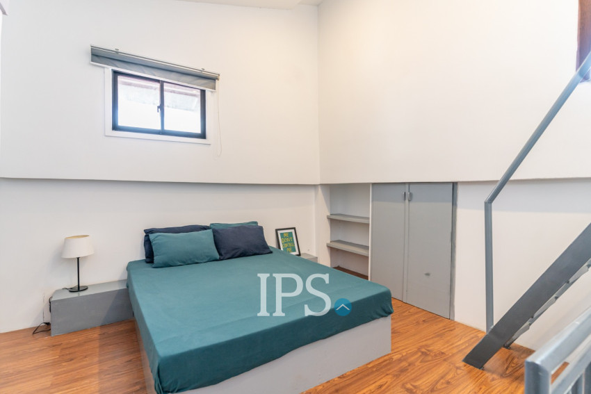 Renovated Loft 3 Bedroom Apartment For Rent - Phsar Thmei 3, Phnom Penh
