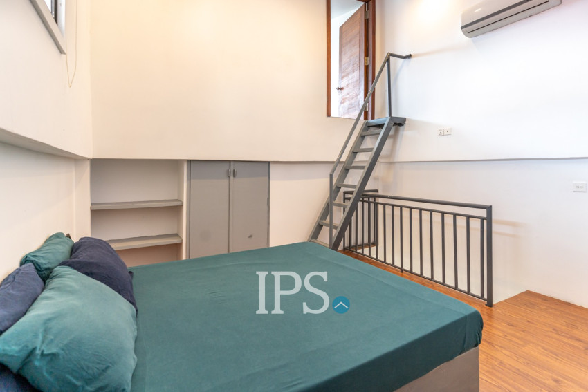 Renovated Loft 3 Bedroom Apartment For Rent - Phsar Thmei 3, Phnom Penh