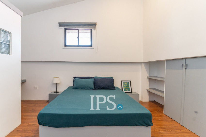 Renovated Loft 3 Bedroom Apartment For Rent - Phsar Thmei 3, Phnom Penh
