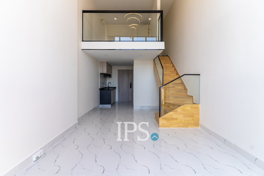 18th Floor 2 Bedroom Loft Condo For Sale - L Tower, Beoung Tumpun 2, Phnom Penh