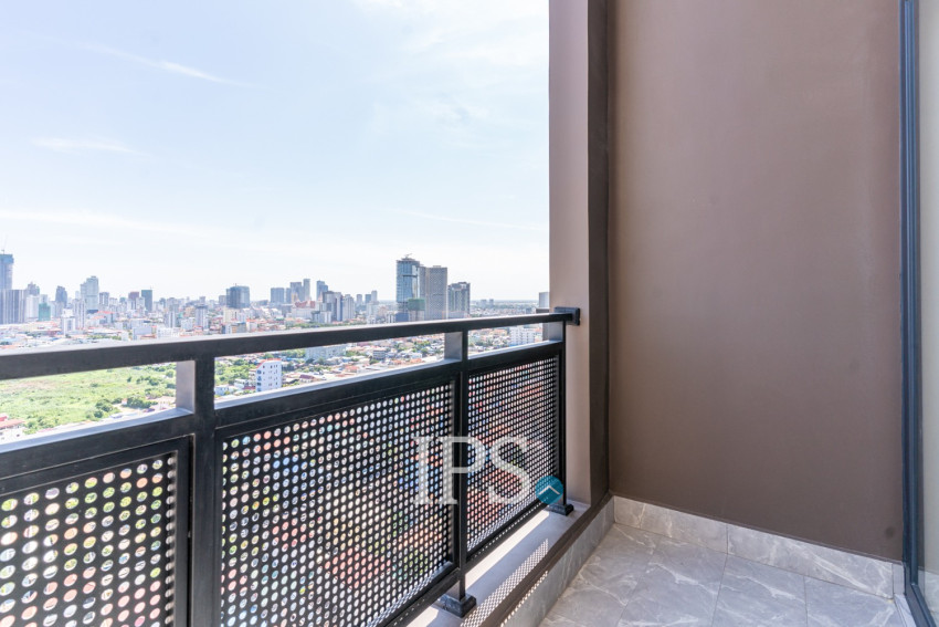 18th Floor 2 Bedroom Loft Condo For Sale - L Tower, Beoung Tumpun 2, Phnom Penh