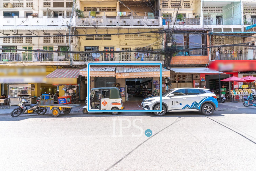 182 Sqm Retail Space For Rent - Phsar Thmei Ti 3, Phnom Penh