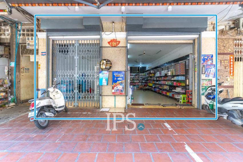 182 Sqm Retail Space For Rent - Phsar Thmei Ti 3, Phnom Penh