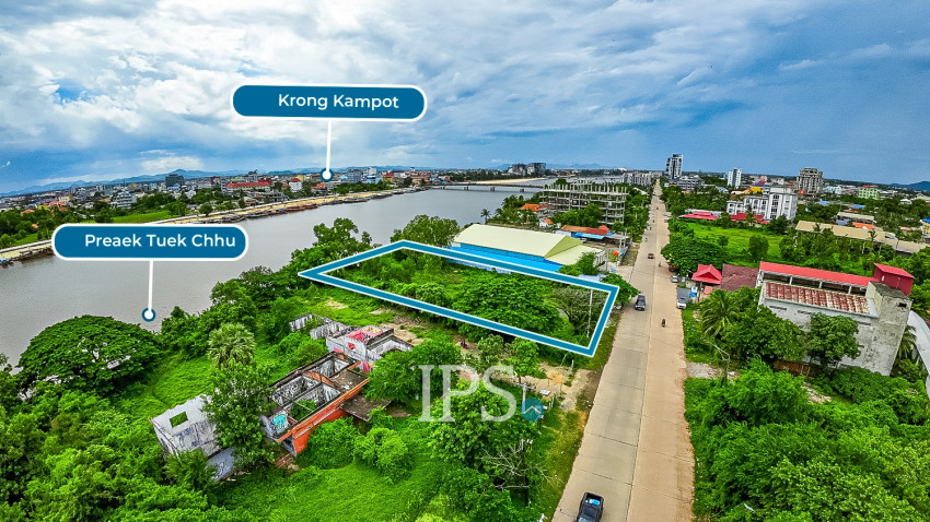 1,914 Sqm Commercial Land For Sale - Kampot Province
