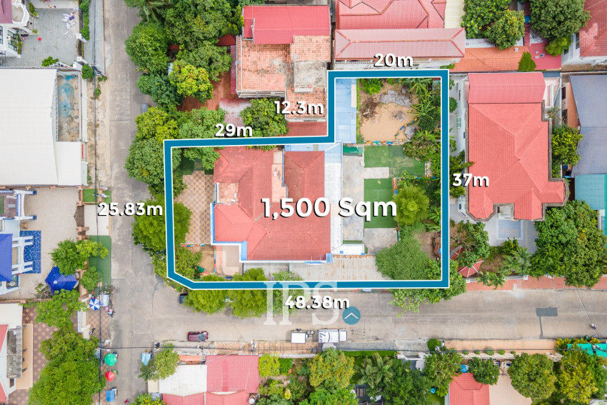 9 Bedroom Commercial Villa For Rent - Boeung Kak 2, Phnom Penh