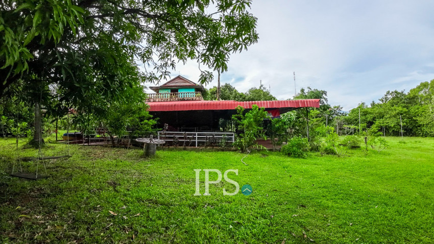 14,000 Sqm Commercial Land For Sale - Kampot Province