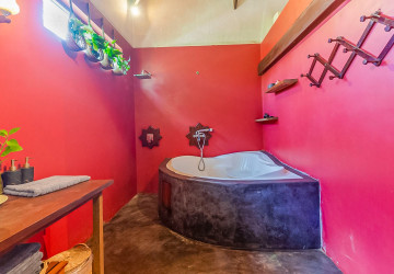 4 Unit Wooden House and Restaurant For Rent - Kandaek, Prasat Bakong, Siem Reap thumbnail