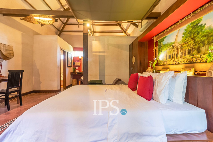 4 Unit Wooden House and Restaurant For Rent - Kandaek, Prasat Bakong, Siem Reap