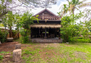 4 Unit Wooden House and Restaurant For Rent - Kandaek, Prasat Bakong, Siem Reap thumbnail