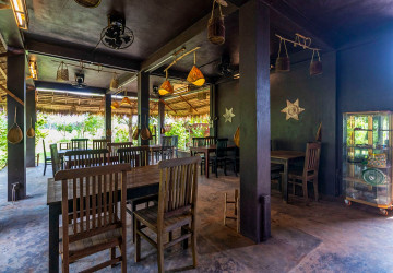 4 Unit Wooden House and Restaurant For Rent - Kandaek, Prasat Bakong, Siem Reap thumbnail
