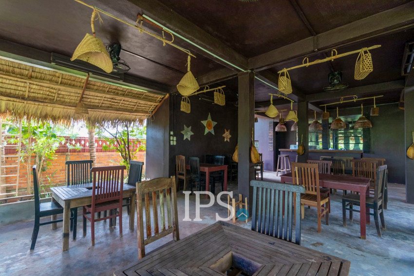 4 Unit Wooden House and Restaurant For Rent - Kandaek, Prasat Bakong, Siem Reap