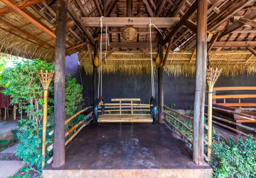 4 Unit Wooden House and Restaurant For Rent - Kandaek, Prasat Bakong, Siem Reap thumbnail