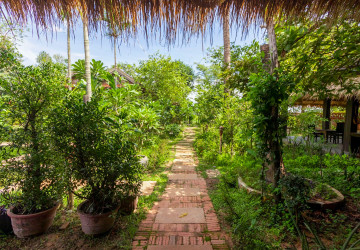 4 Unit Wooden House and Restaurant For Rent - Kandaek, Prasat Bakong, Siem Reap thumbnail