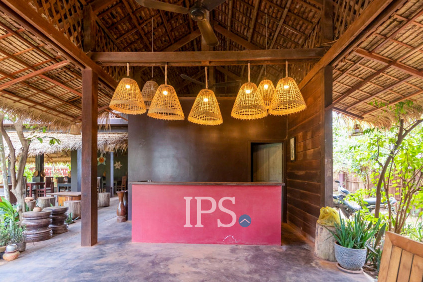 4 Unit Wooden House and Restaurant For Rent - Kandaek, Prasat Bakong, Siem Reap