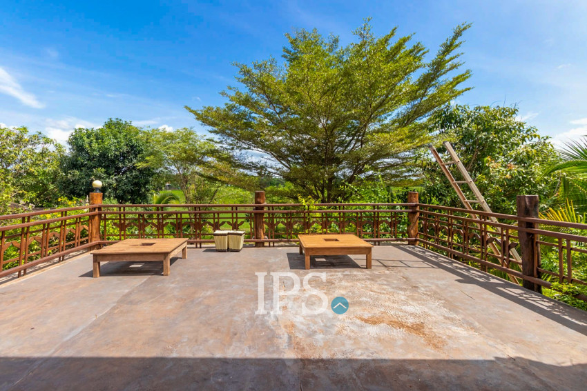 4 Unit Wooden House and Restaurant For Rent - Kandaek, Prasat Bakong, Siem Reap