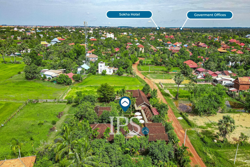 4 Unit Wooden House and Restaurant For Rent - Kandaek, Prasat Bakong, Siem Reap