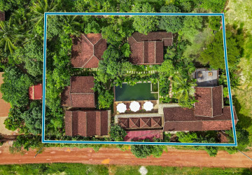 4 Unit Wooden House and Restaurant For Rent - Kandaek, Prasat Bakong, Siem Reap thumbnail