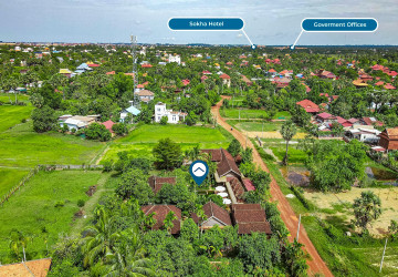 4 Unit Wooden House and Restaurant For Rent - Kandaek, Prasat Bakong, Siem Reap thumbnail