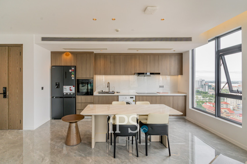 2 Bedroom Serviced Apartment For Rent - Tonle Bassac, Phnom Penh