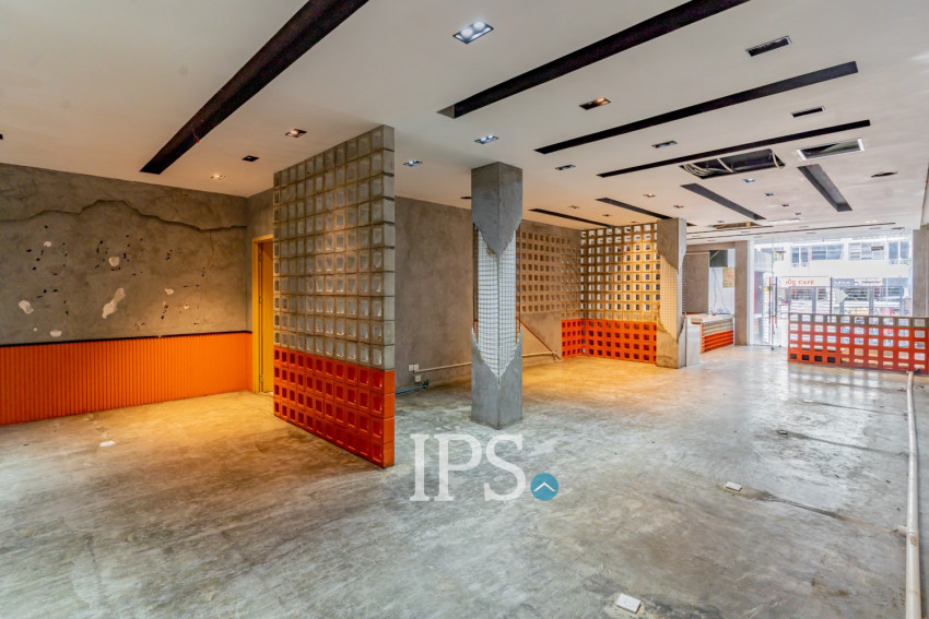 480 Sqm Retail Space For Rent - BKK1, Phnom Penh