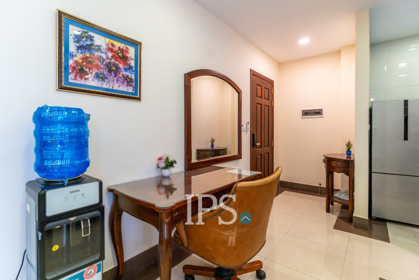 44 Sqm Studio Serviced Apartment For Rent - BKK 1, Phnom Penh