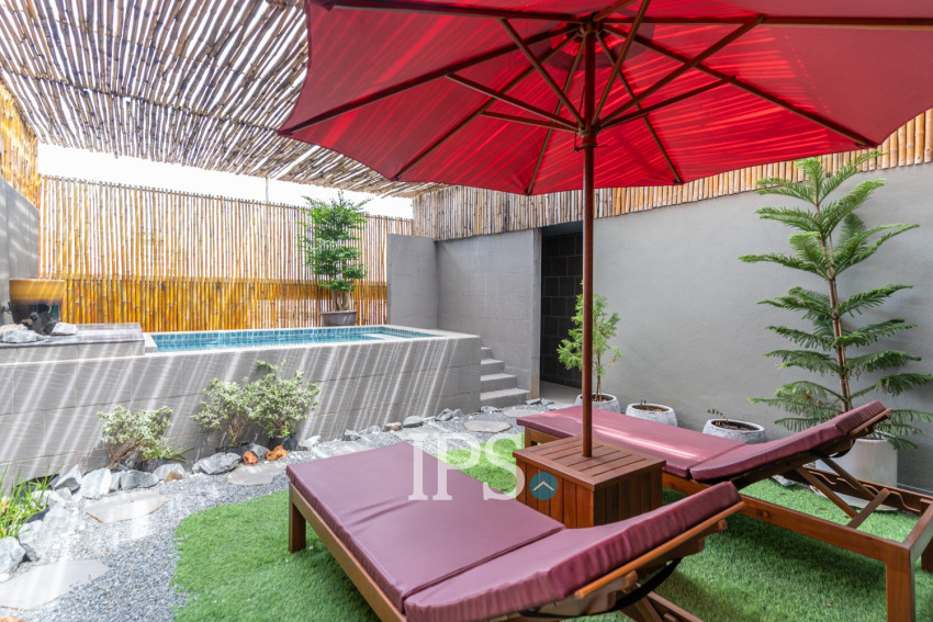 44 Sqm Studio Serviced Apartment For Rent - BKK 1, Phnom Penh