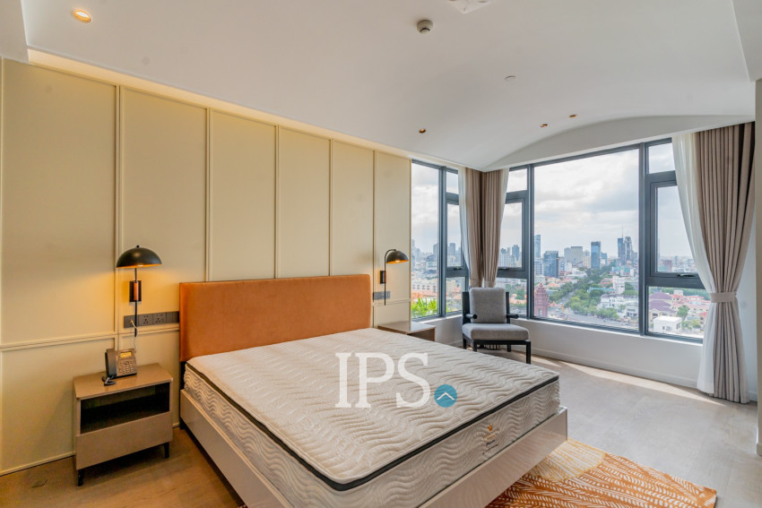 2 Bedroom Serviced Apartment For Rent - Tonle Bassac, Phnom Penh