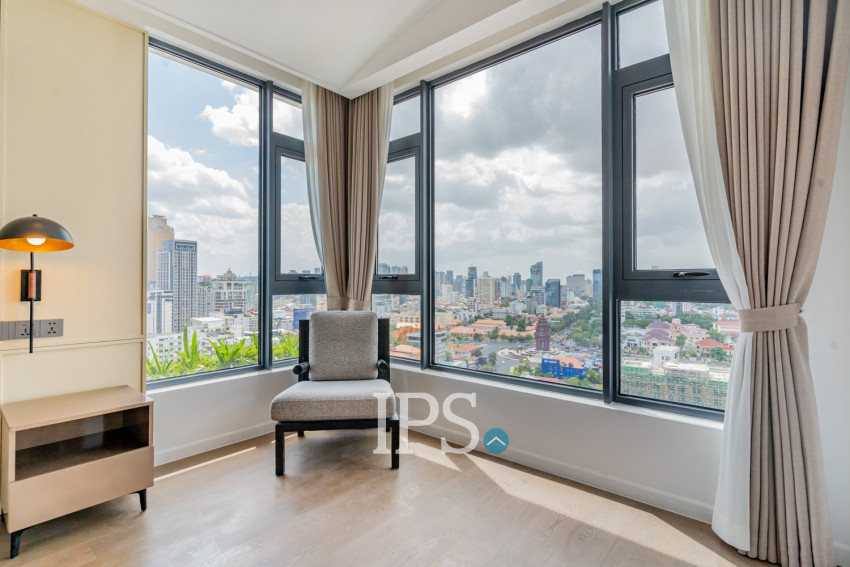 2 Bedroom Serviced Apartment For Rent - Tonle Bassac, Phnom Penh