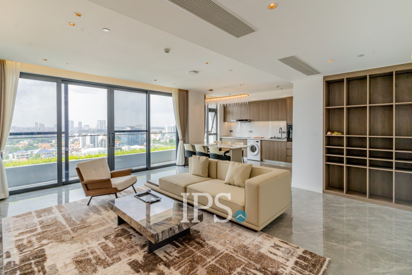 2 Bedroom Serviced Apartment For Rent - Tonle Bassac, Phnom Penh