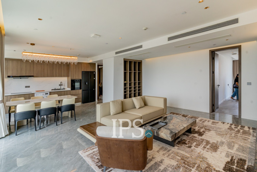 2 Bedroom Serviced Apartment For Rent - Tonle Bassac, Phnom Penh