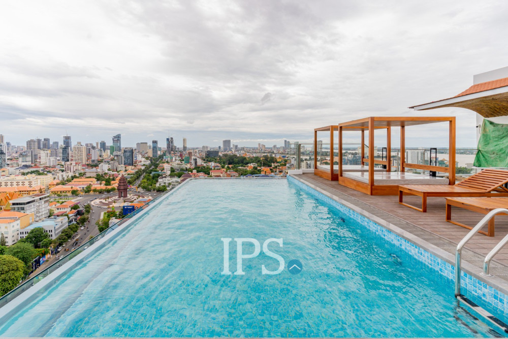 3 Bedroom Serviced Penthouse For Rent - Tonle Bassac, Phnom Penh - Image 42