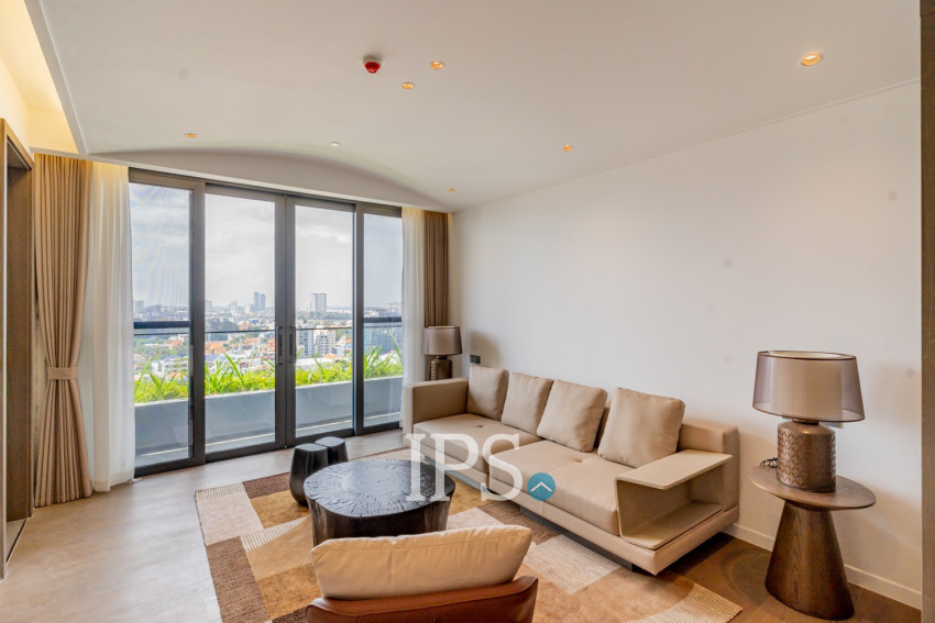 3 Bedroom Penthouse Serviced Apartment For Rent - Tonle Bassac, Phnom Penh