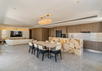 3 Bedroom Penthouse Serviced Apartment For Rent - Tonle Bassac, Phnom Penh thumbnail