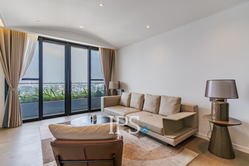 3 Bedroom Serviced Penthouse For Rent - Tonle Bassac, Phnom Penh
