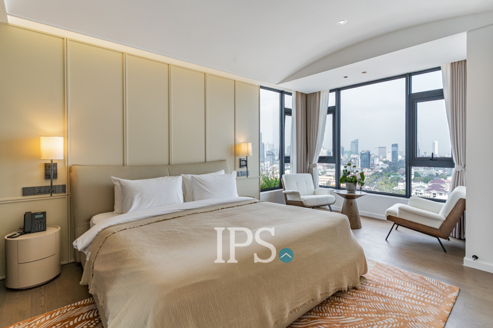 3 Bedroom Serviced Penthouse For Rent - Tonle Bassac, Phnom Penh - Image 17