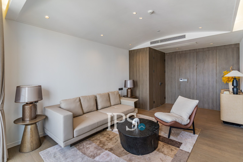 3 Bedroom Serviced Penthouse For Rent - Tonle Bassac, Phnom Penh