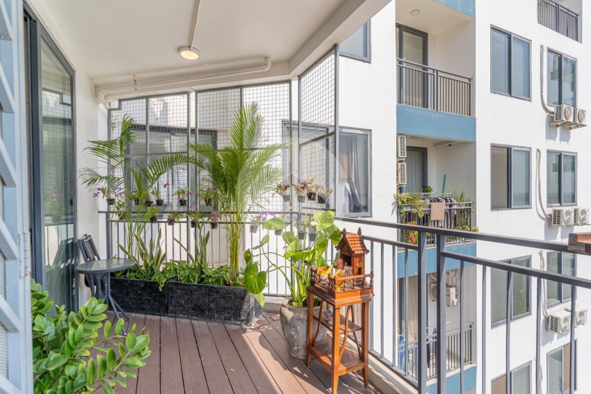 2 Bedroom Condo For Rent - Mekong View 6, Chroy Changvar, Phnom Penh