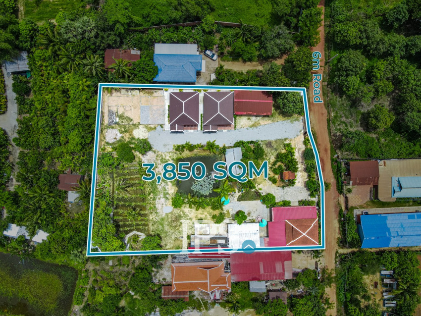 3,850 Sqm Land For Rent - Sangkat Siem Reap, Siem Reap