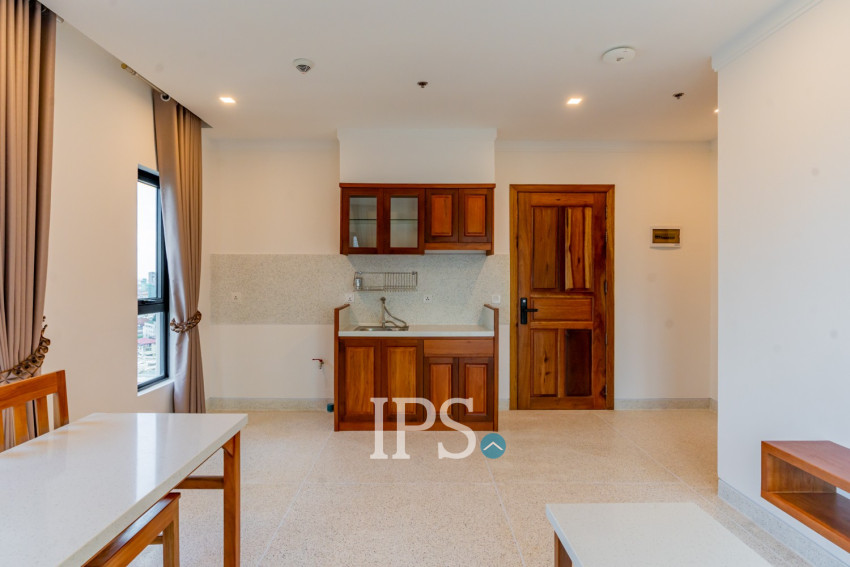 1 Bedroom Serviced Apartment For Rent - Toul Svay Prey 1, Phnom Penh