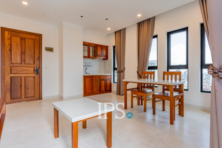 1 Bedroom Serviced Apartment For Rent - Toul Svay Prey 1, Phnom Penh