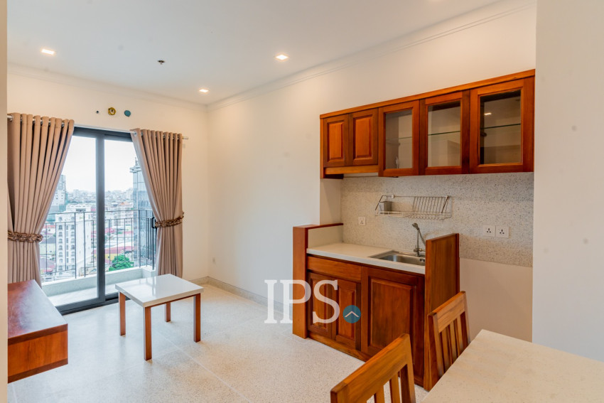 1 Bedroom Serviced Apartment For Rent - Toul Svay Prey 1, Phnom Penh