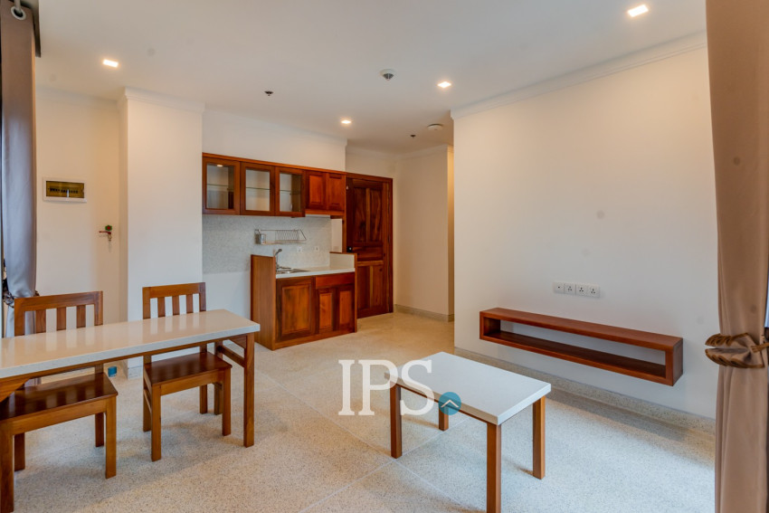 1 Bedroom Serviced Apartment For Rent - Toul Svay Prey 1, Phnom Penh