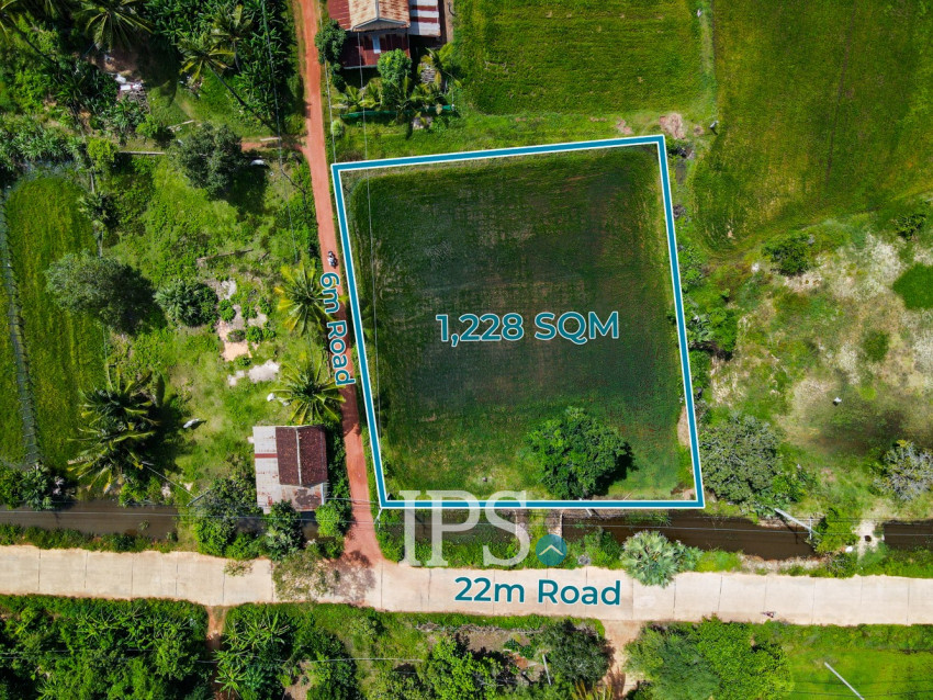 1,228 Sqm Land For Sale - Sambour, Siem Reap