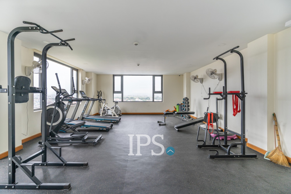 48 Sqm Studio Serviced Apartment For Rent - Tuek Thla, Phnom Penh - Image 17